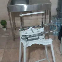اسلایسر سیب زمینی / سینک  تک لگن / پمپ سس ۳.۵لیتری|کافی‌شاپ و رستوران|تهران, امام زاده عبدالله|دیوار