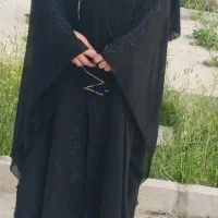 مانتو تمام کرپ  عبایی  منجوق دوزی  بسیار شیک