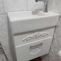 روشویی کابینتی با شیرآلات