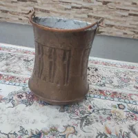 سطل آشغال وآجیل خوری مسی