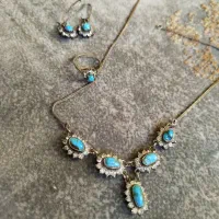 سرویس نقره بافیروزه نیشابور (قیمت عالی فقط امروز)