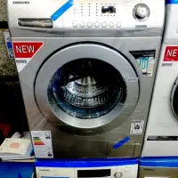 ماشین لباسشویی سامسونگ نقره ای دیگ الماس