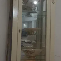 ویترین بوفه و اینه شمعدان