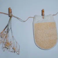 کیسه حمام لیف لایه بردار گیاهی سرشورسیلیکونی|آرایشی، بهداشتی، درمانی|قلعه ممبی, |دیوار