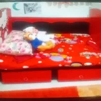 تختخواب کودک در حدنو|تخت و سرویس خواب|بجنورد, |دیوار