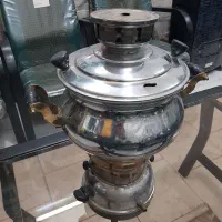 فروش سماور گازی ...|سماور، چای‌ساز، قهوه‌ساز|تاکستان, |دیوار