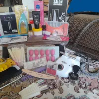 وسایل کامل کاشت ناخن کامل|آرایشگاه و سالن‌های زیبایی|کرمانشاه, |دیوار