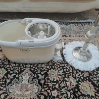 سطل و طی پدالی چرخشی لیمون