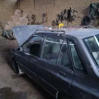 پراید مدل 84 به رنگ نوک مدادی