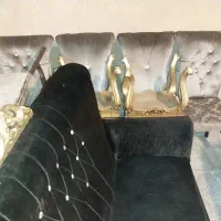 میز نهار خوردی شیش نفره و مبل هفت نفره