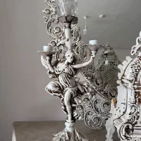 آینه و شمعدان|صنایع دستی و سایر لوازم تزئینی|شاهینشهر, شهرک ردانی پور|دیوار