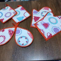 دستگیره دمکنی پیش بند و...|سفره، حوله، دستمال آشپزخانه|یاسوج, |دیوار