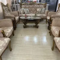 مبلمان 9 نفره با میز تلویزیون و عسلی