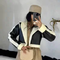 کت بوفالو کوتاه چرم