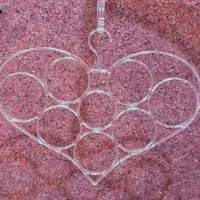 شال آویز قلبی