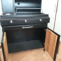 باربکیو کابینت دار (کباب زن) یک متری|اجاق گاز و لوازم برقی پختوپز|کرج, دولتآباد|دیوار