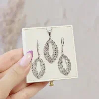 سرویس نقره تراش کامل پارلا کد328 نقره رضازاده100%