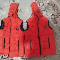 کاپشن پافر نارنجی