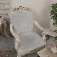 مبلمان ۸ نفره چوبی|مبلمان خانگی و میز عسلی|تهران, هروی|دیوار
