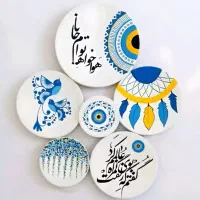 دیوارکوب سفالی|تابلو، نقاشی، عکس|بجنورد, |دیوار