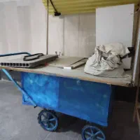 گاری چهارچرخ فلزی سالم و مقاوم|فروشگاه و مغازه|رباطکریم, رباطکریم|دیوار