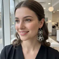 گوشواره پینترستی