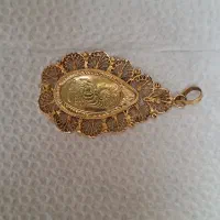 یک عدد پلاک طلا