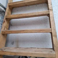 پله نردبان چوبی نراد|ابزارآلات|رشت, فلسطین|دیوار