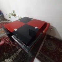 میز شیشه ای ۴نفره نهارخوری|میز و صندلی غذاخوری|شیراز, شهرک کوثر|دیوار