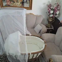 گهواره تمام چوب متحرک