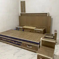 تختخواب دو نفره در حد نو