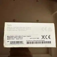 آداپتور اپل 20 وات اصلی|لوازم جانبی موبایل و تبلت|تهران, علیآباد|دیوار