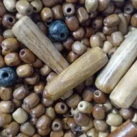 مهره های چوبی