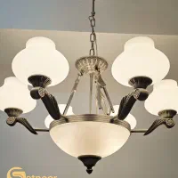 مجموعه لوسترهای لوکس ومجلل جفت تک ست(قیمت/تماس/چت)