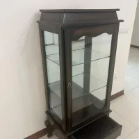 نیم بوفه چوبی ۳ طبقه در حد نو|بوفه، ویترین، کنسول|رفسنجان, |دیوار