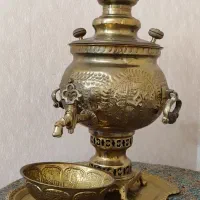 سماور برنج اصلی 8 لیتر