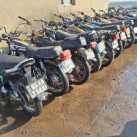 فروش دوازده تا موتور مزایده قابل شماره گذاری