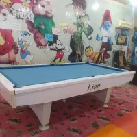 فروش بیلیارد خارجی مارک لیون دارای توپ جمع کن