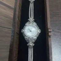 ساعت نقره زنانه اصل