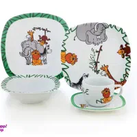 سرویس غذا خوری ۵پارچه زرین