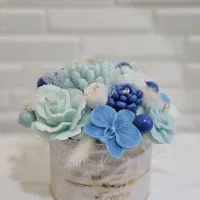 باکس گل شمع