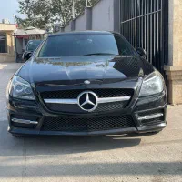 بنز SLK 350 ۲۰۱۲ کوپه کروک گذر موقت فول مشکی