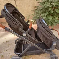 کالسکه دوقلو ببکو|کالسکه و لوازم جانبی|کرج, شهرک بنفشه|دیوار