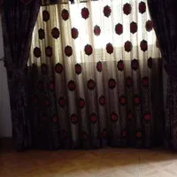 پرده خارجی همراه با کتیبه|پرده، رانر، رومیزی|رشت, پارک شهر|دیوار