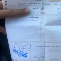 206 تیپ ۲مدل ۹۹ بدون رنگ|خودرو سواری و وانت|مشهد, الهیه|دیوار