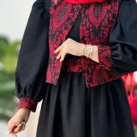 جلیقه و سارافون یلدایی|لباس|اصفهان, صائب|دیوار