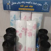 سفره یکبارمصرف و کیسه زباله رولی