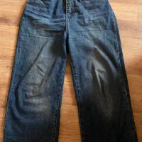 شلوار جین واید سایز ۳۳ کمر کش