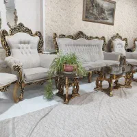 مبل سلطنتی ۹نفره تمیز