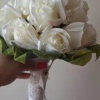 دسته گل عروس|گل مصنوعی|شوشتر, |دیوار